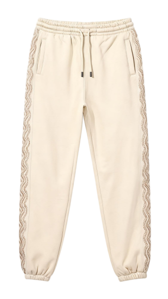 Unisex Heavyweight Cotton Polar Fleece Joggers - Loose Fit Sports Casual